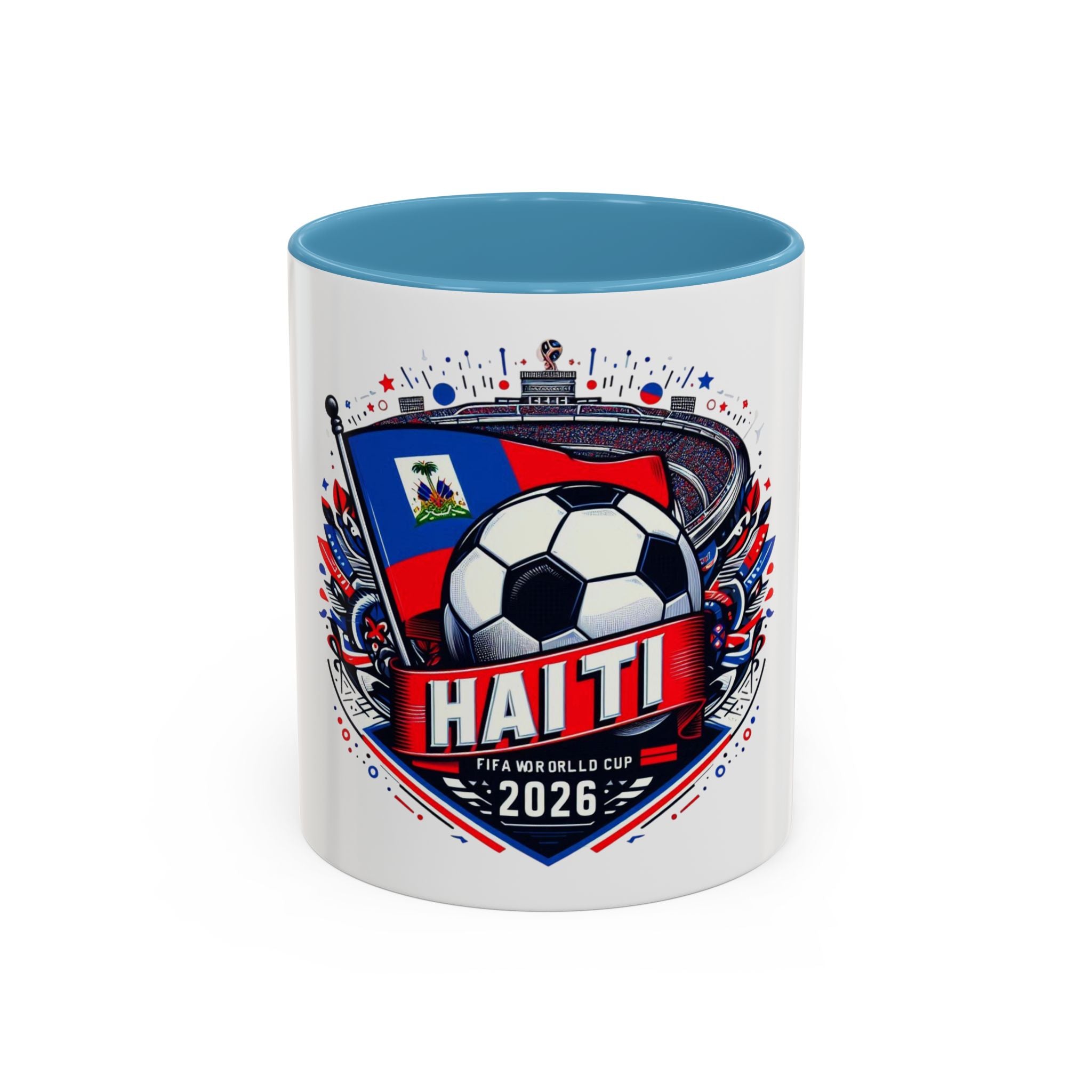 Ayiti World cup 2026 collection Accent Coffee Mug (11, 15oz)