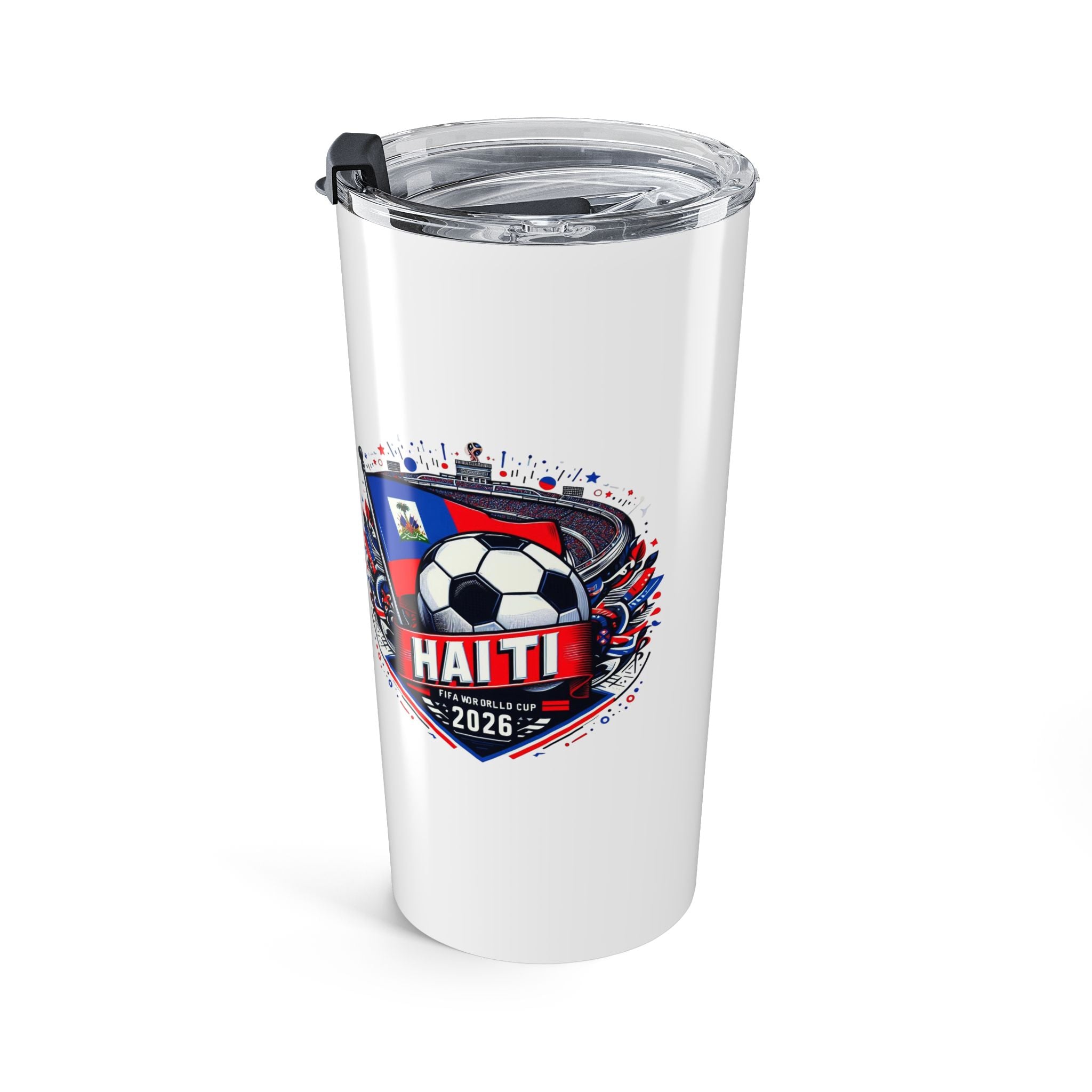 Haiti World Cup 2026 collection 20oz Patriotic Hockey Team Travel Tumbler