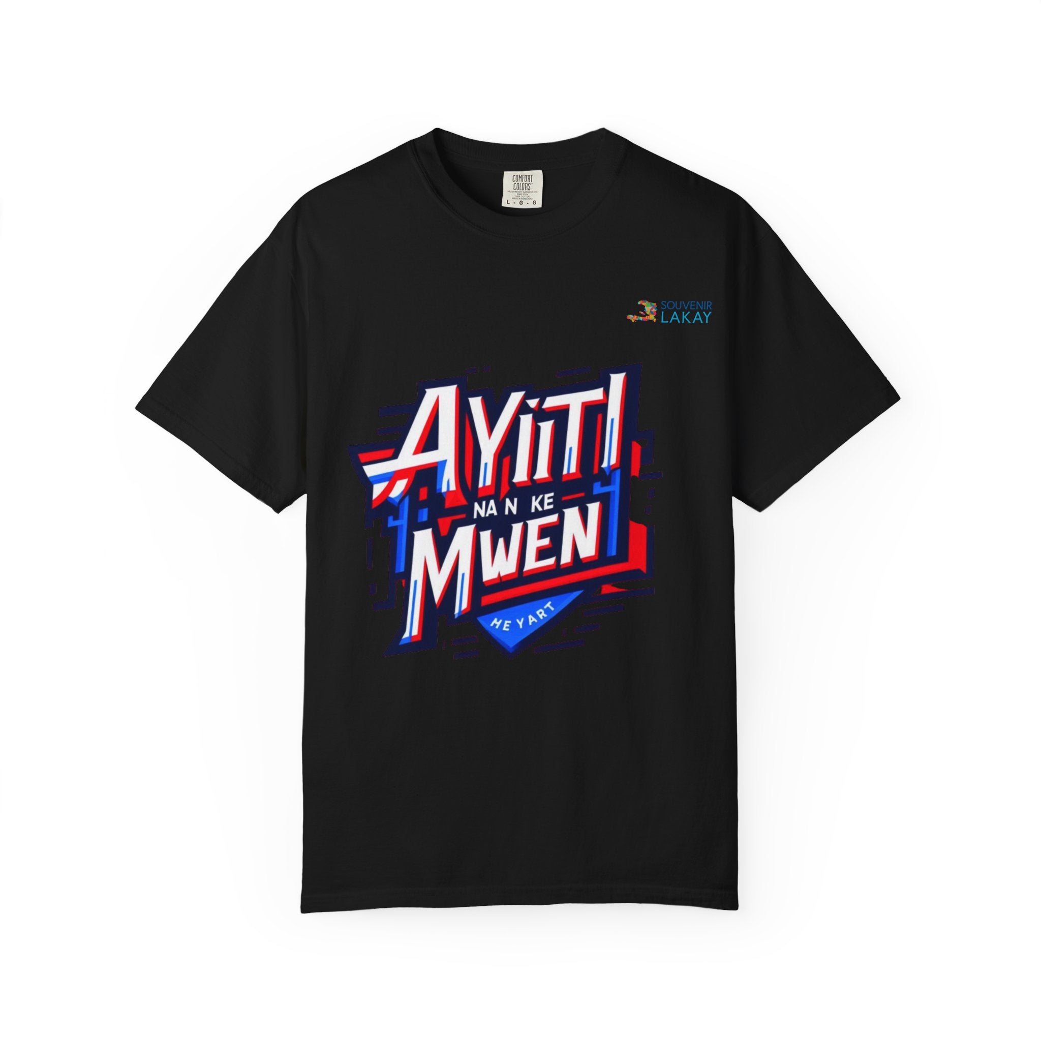 T-Shirt — 'Ayiti Nan Ke Mwen' Haitian Pride Graphic Tee