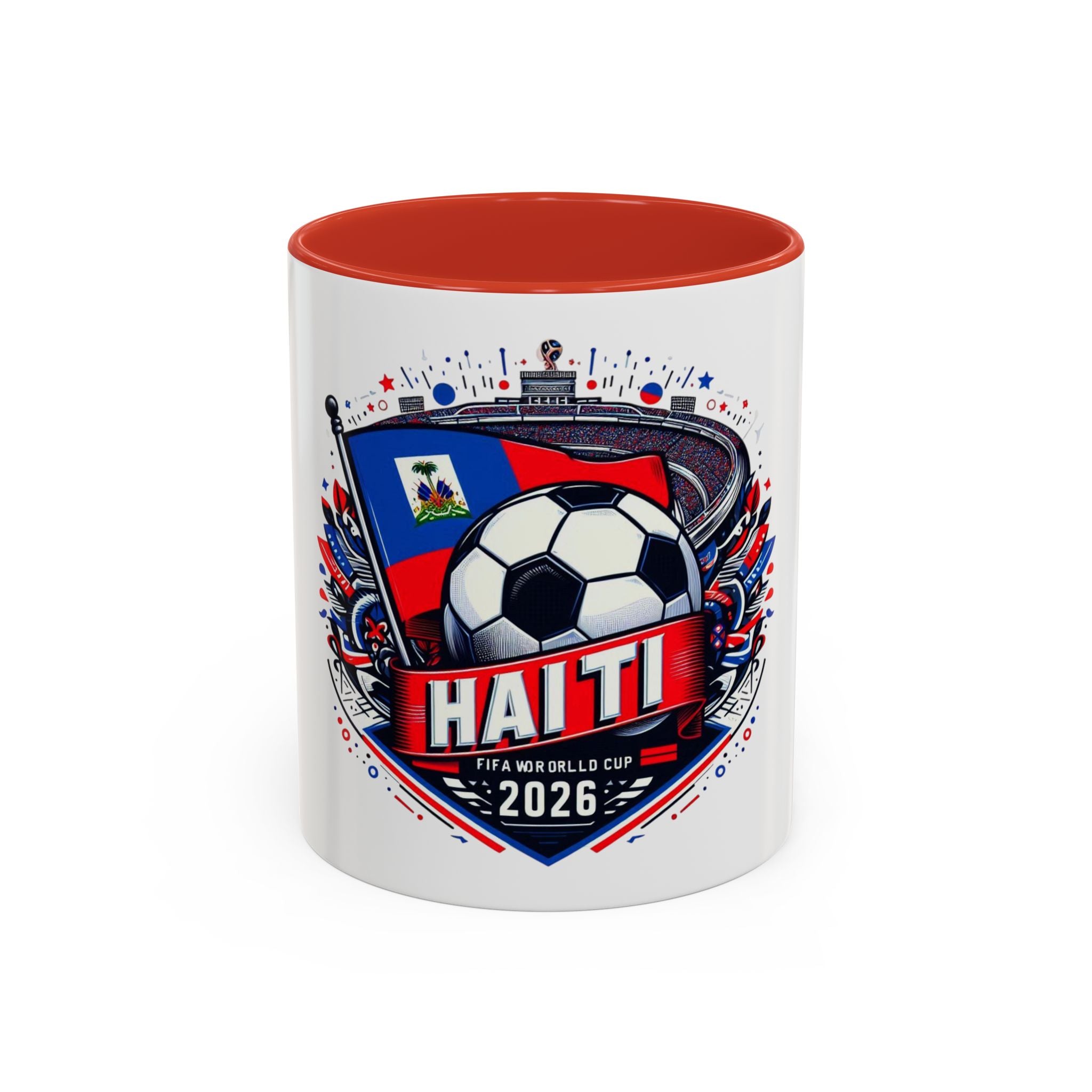 Ayiti World cup 2026 collection Accent Coffee Mug (11, 15oz)