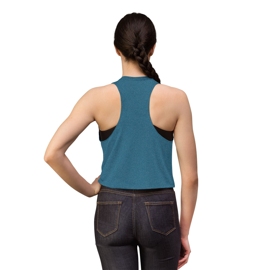 Haiti 2026 Soccer Crest Crop Top — Women's Football Fans Tank