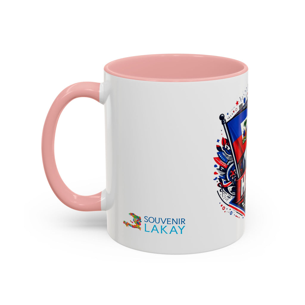 Ayiti World cup 2026 collection Accent Coffee Mug (11, 15oz)