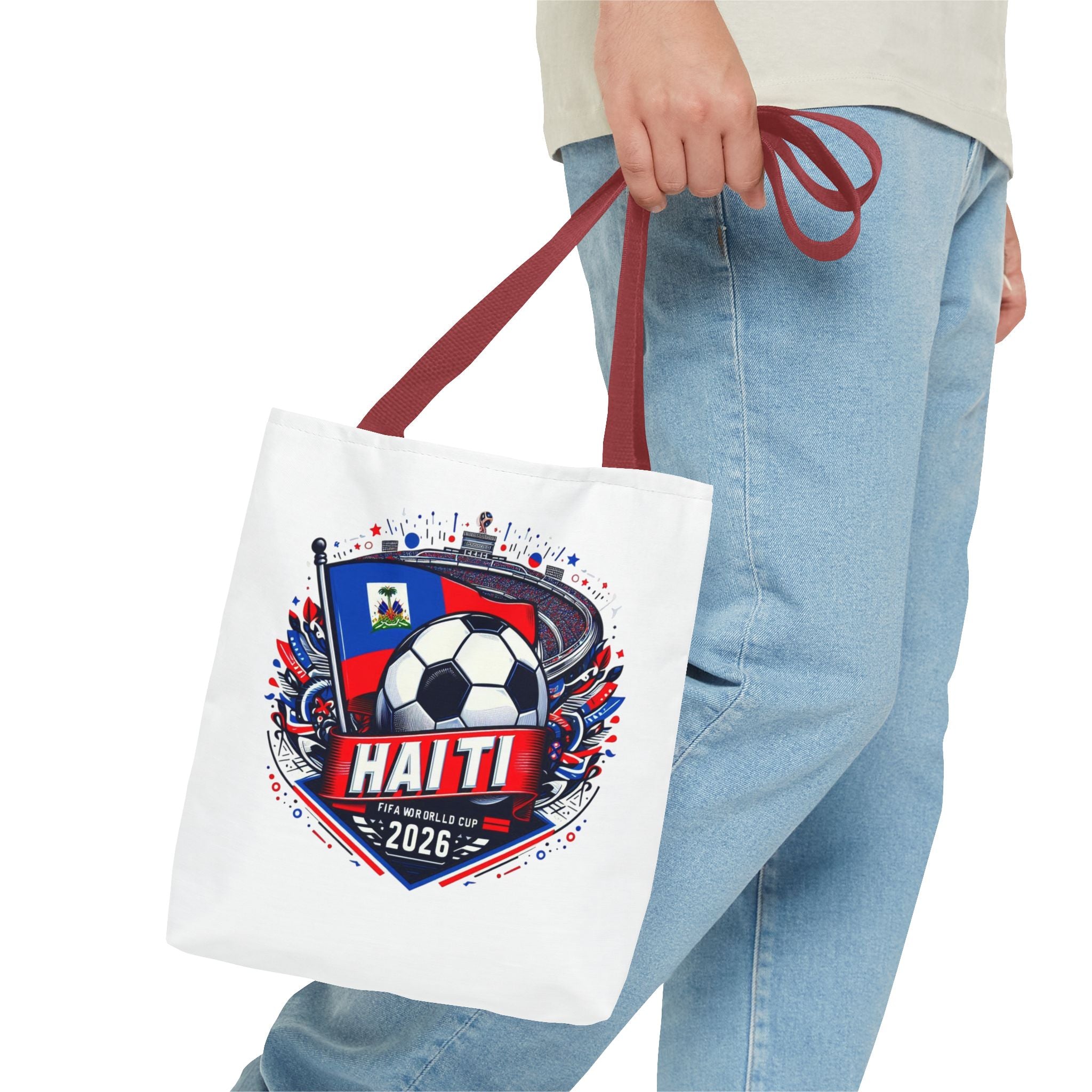 Haiti 2026 Soccer Tote Bag — World Cup Football Fan Gear