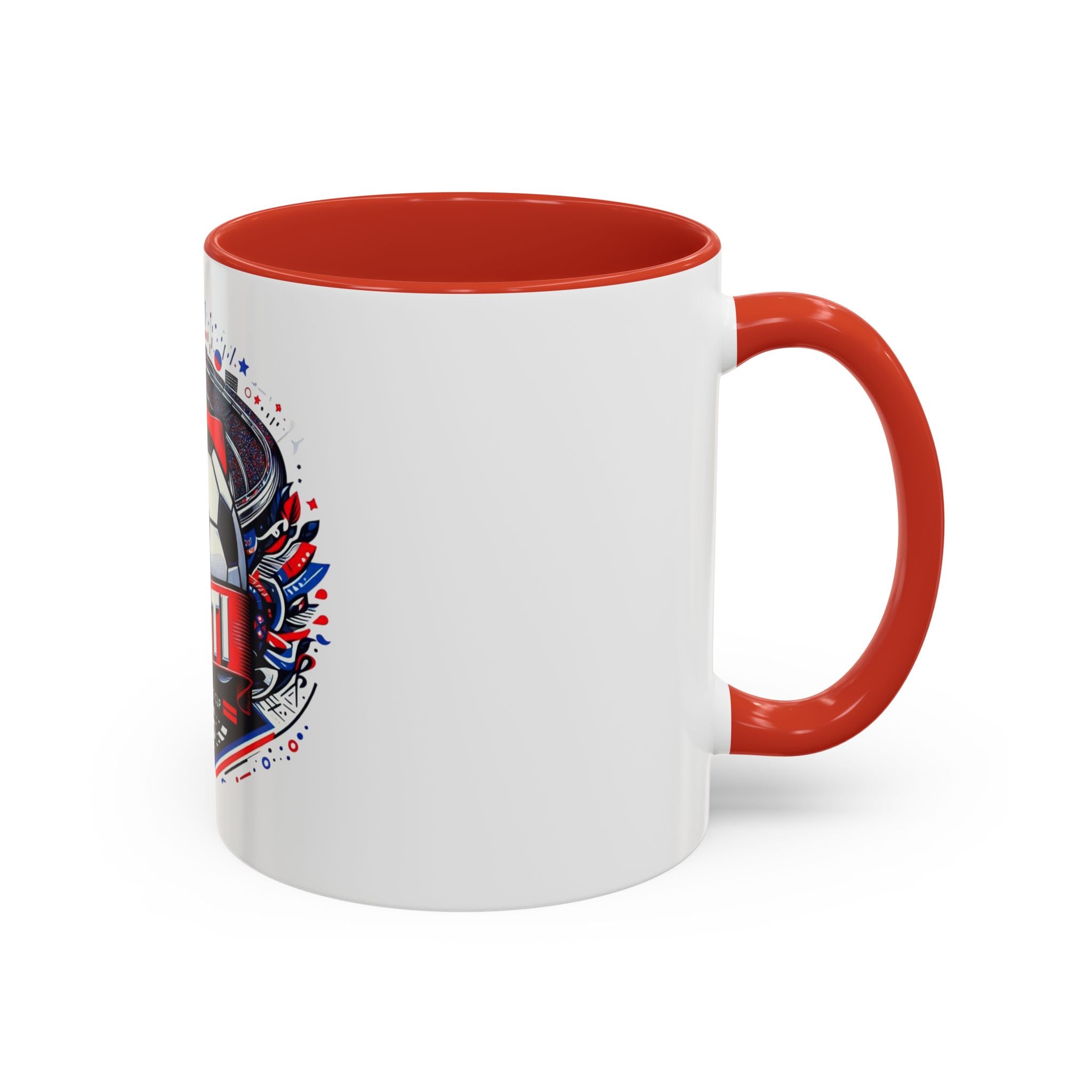 Ayiti World cup 2026 collection Accent Coffee Mug (11, 15oz)