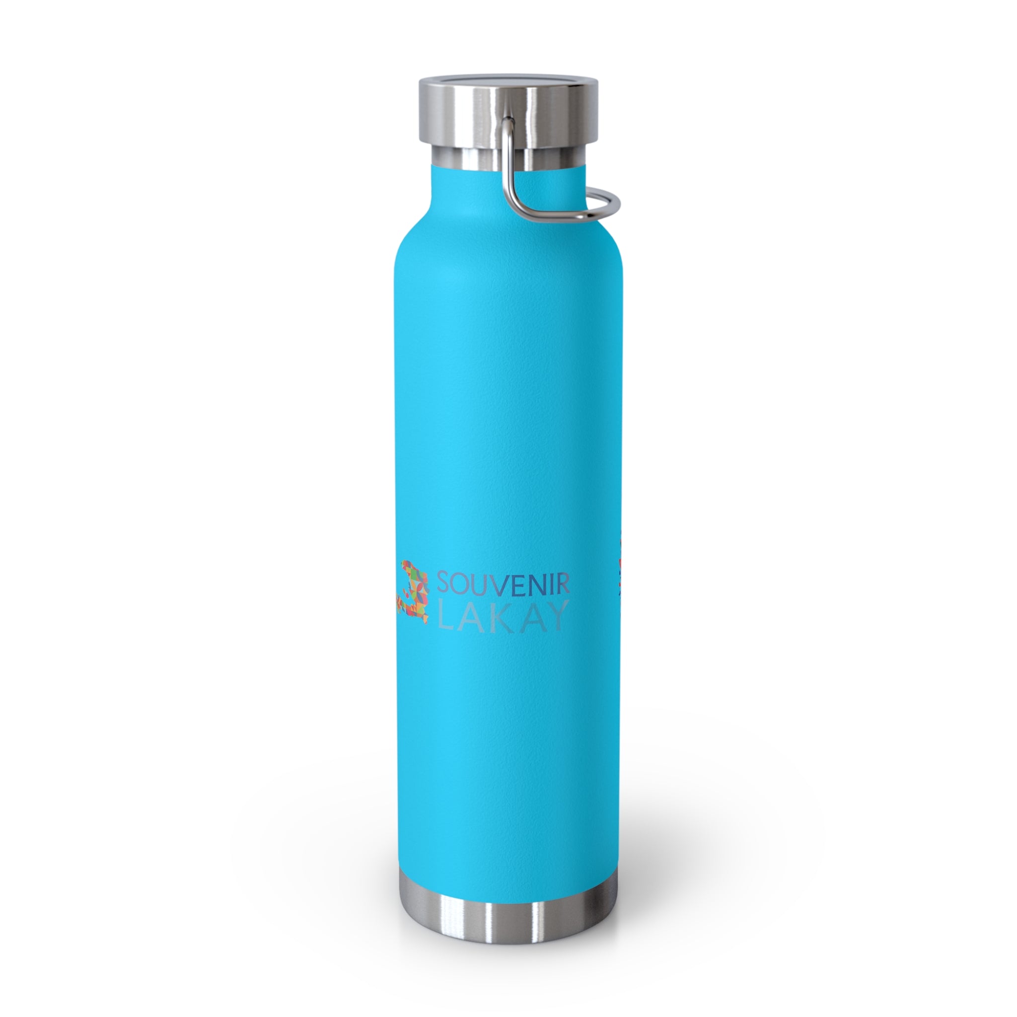 Haiti Soccer 2026 Copper Vacuum Insulated Bottle – 22oz Souvenir Lakay Water Bottle