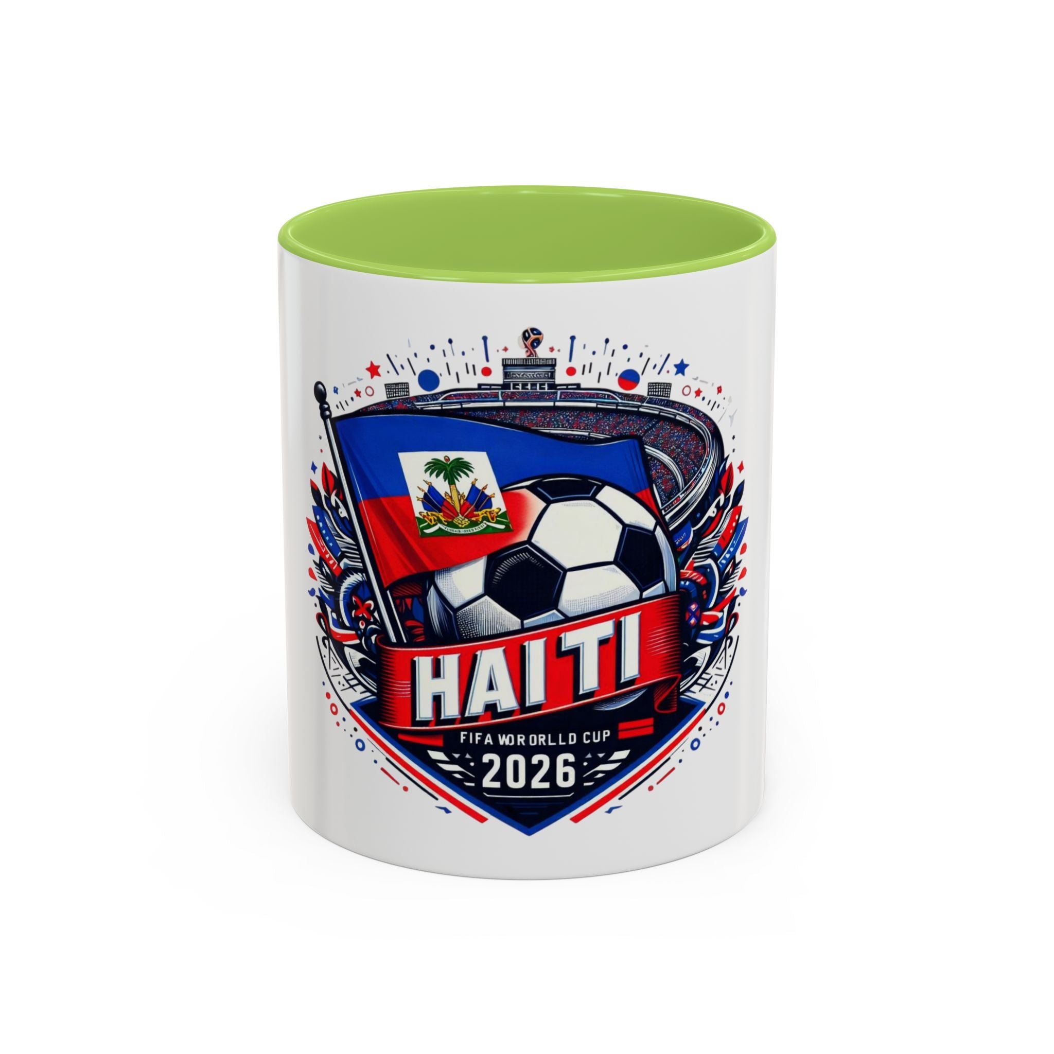 Ayiti World cup 2026 collection Accent Coffee Mug (11, 15oz)