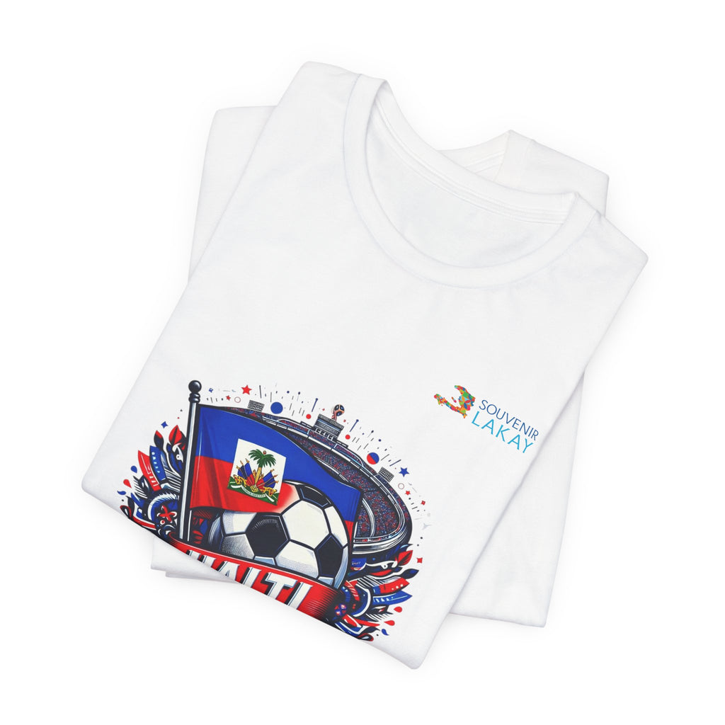 Haiti 2026 Soccer Crest T-Shirt – Team Flag Football Tee Jersey