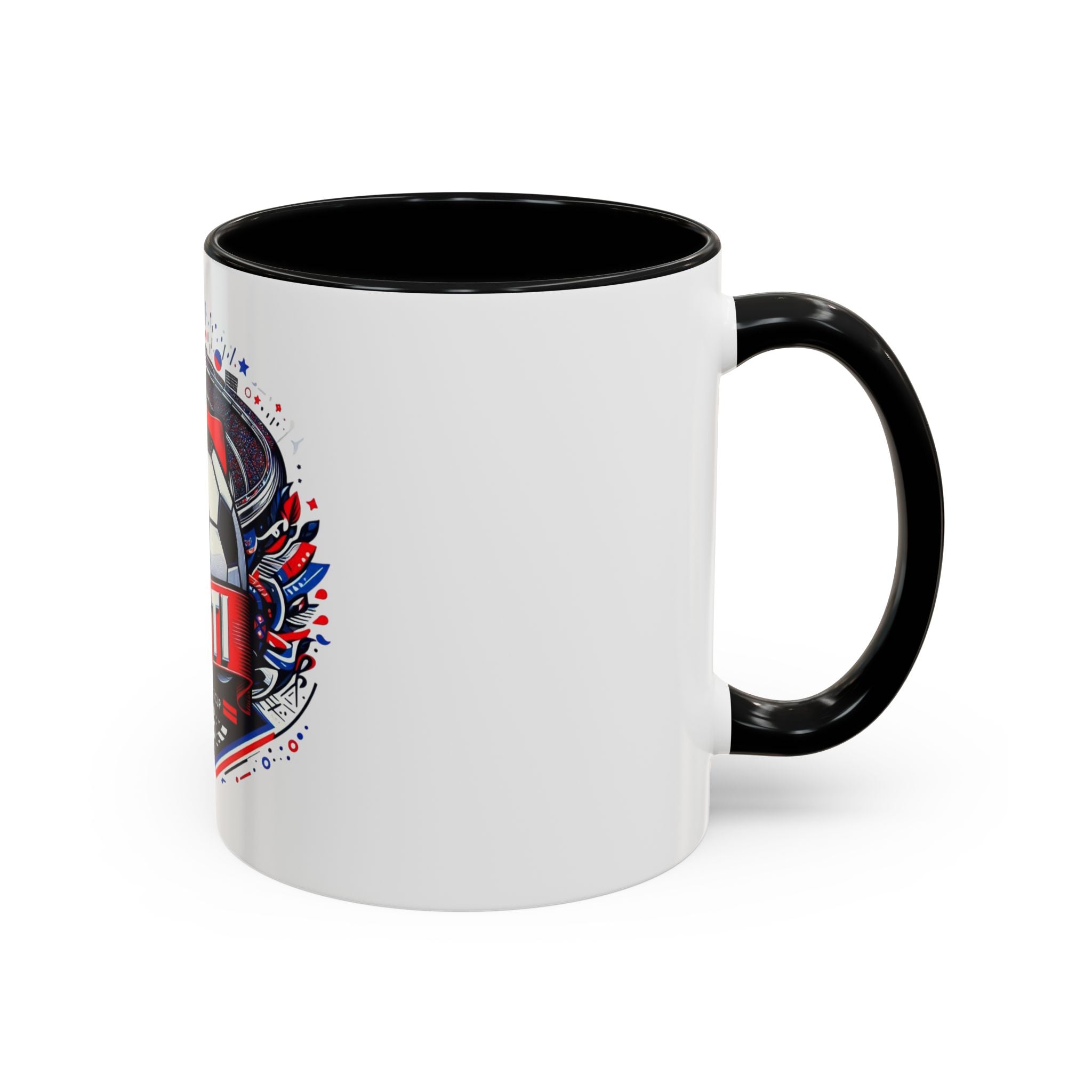 Ayiti World cup 2026 collection Accent Coffee Mug (11, 15oz)