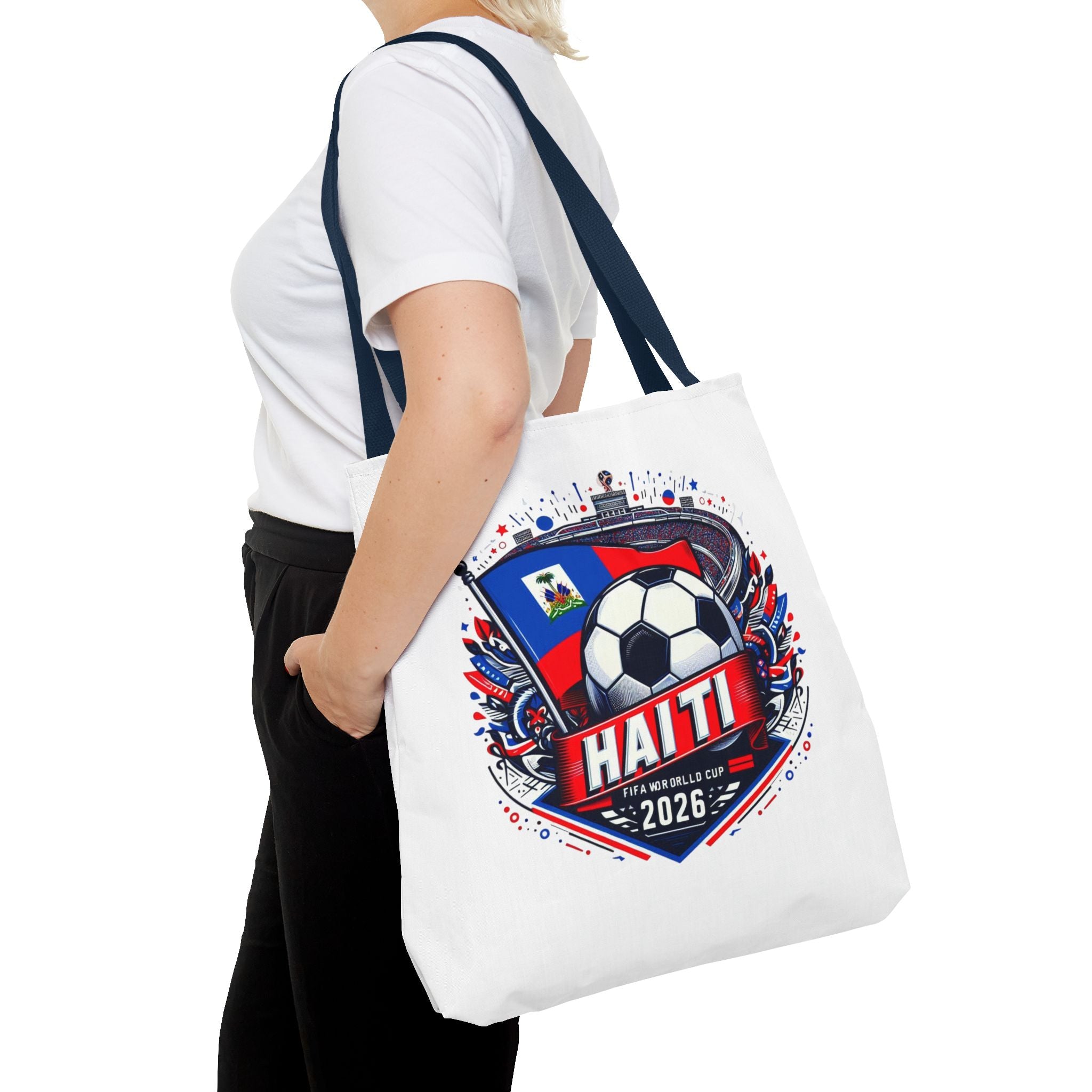 Haiti 2026 Soccer Tote Bag — World Cup Football Fan Gear
