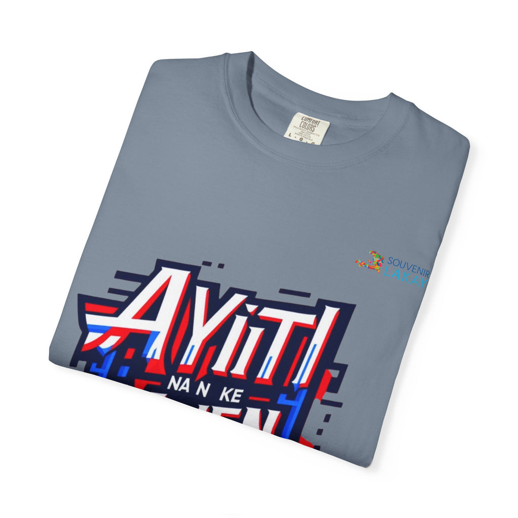 T-Shirt — 'Ayiti Nan Ke Mwen' Haitian Pride Graphic Tee