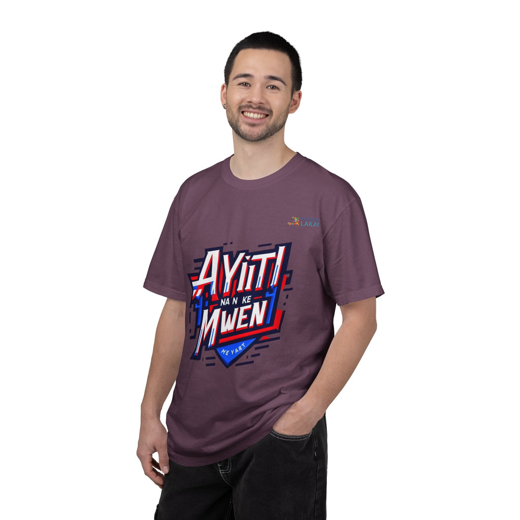 T-Shirt — 'Ayiti Nan Ke Mwen' Haitian Pride Graphic Tee