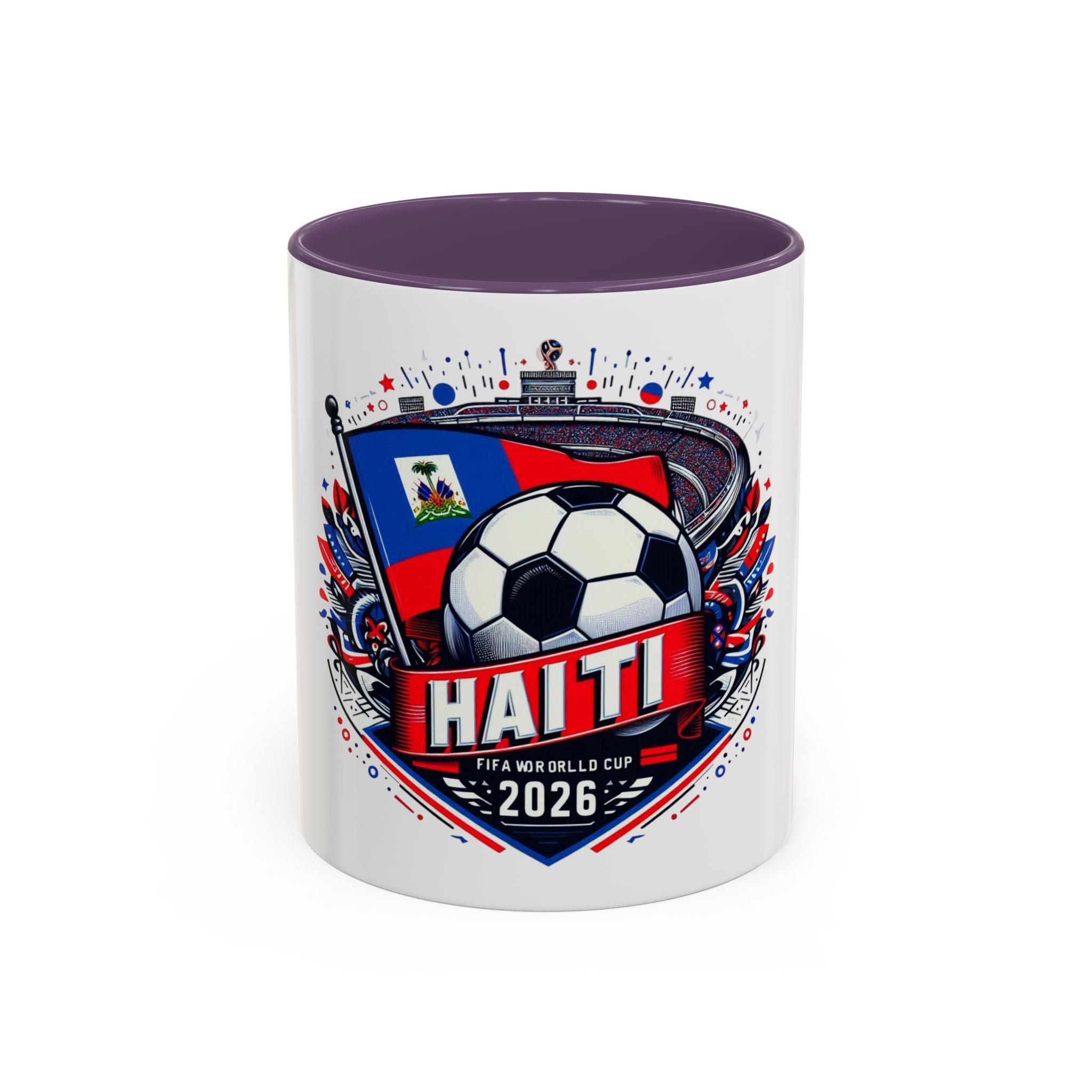 Ayiti World cup 2026 collection Accent Coffee Mug (11, 15oz)