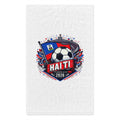 Haiti 2026 Soccer Rally Towel — 11x18 Fan Flag Design