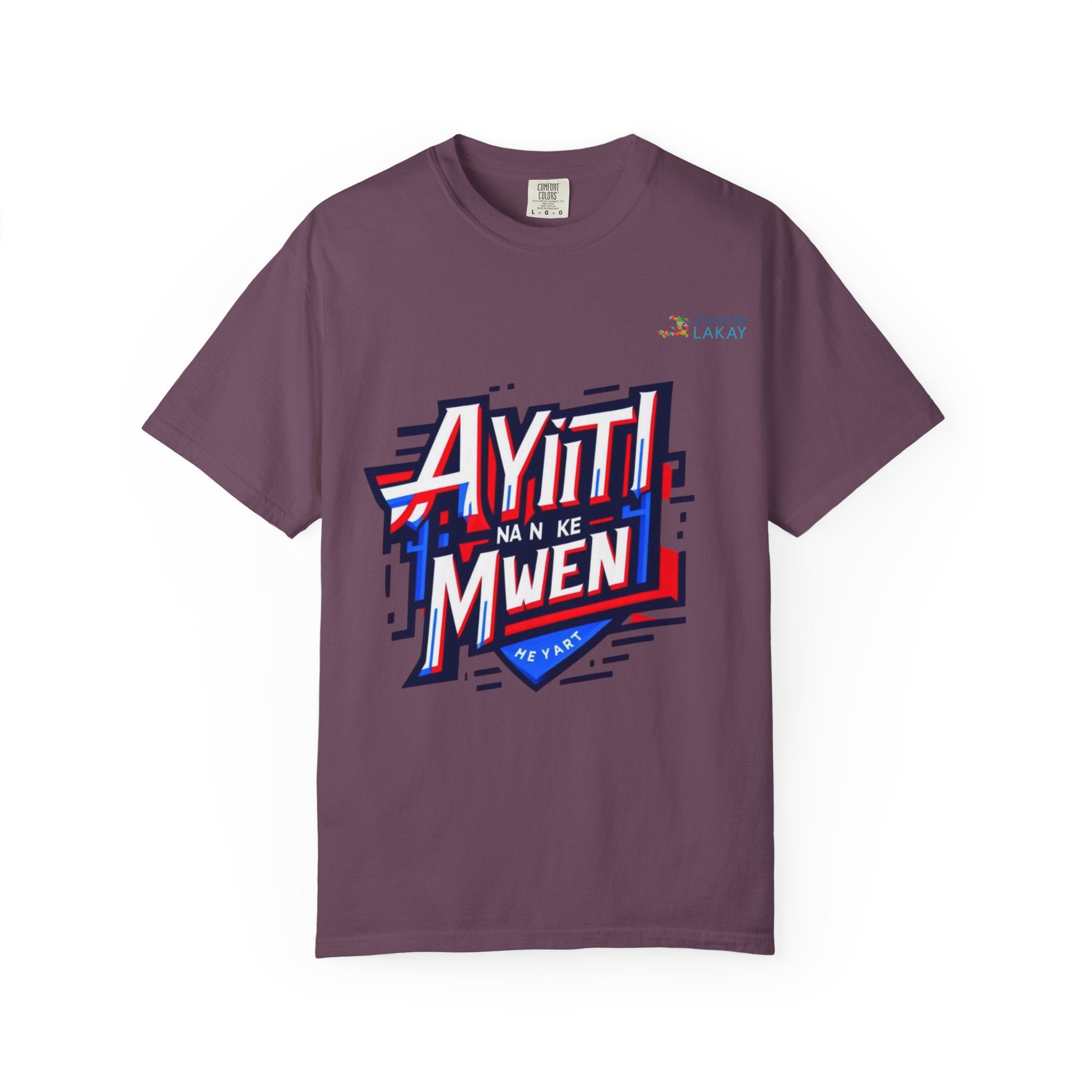 T-Shirt — 'Ayiti Nan Ke Mwen' Haitian Pride Graphic Tee