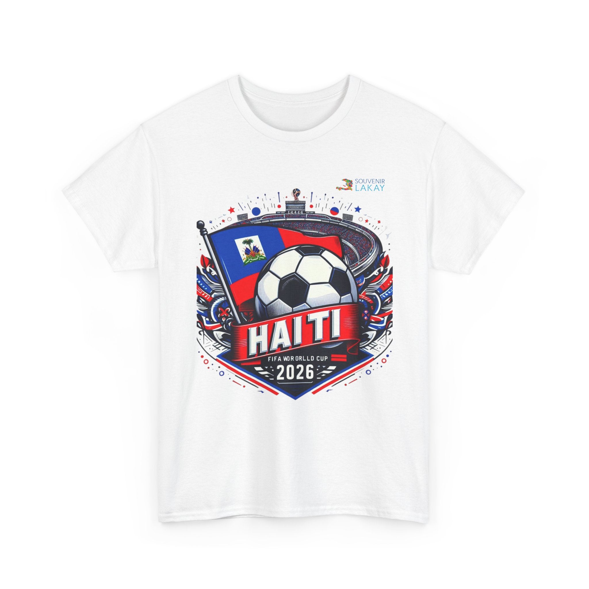 Haiti 2026 Soccer Fan Tee — Flag & Football Supporter Shirt