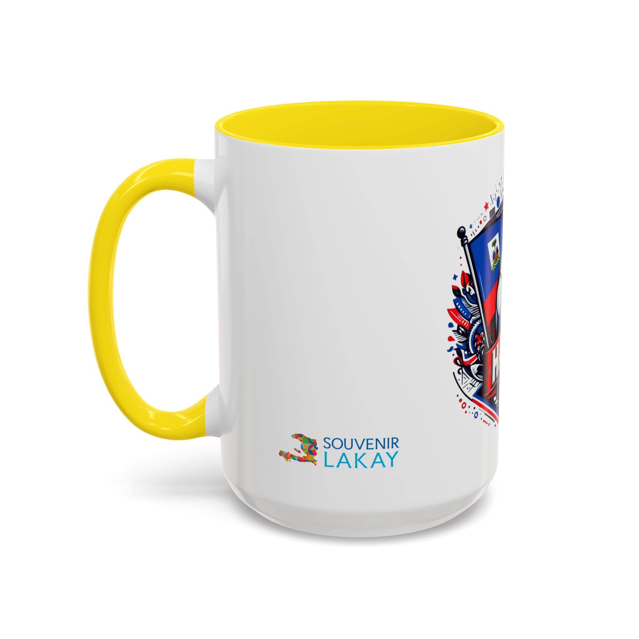 Ayiti World cup 2026 collection Accent Coffee Mug (11, 15oz)